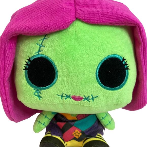 Funko The Nightmare Before Christmas Sally Blacklight Pop! Plush - Picture 2 of 5